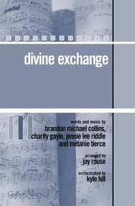 Divine Exchange SATB choral sheet music cover Thumbnail